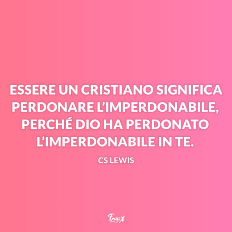 Frasi sul perdono cs lewis Sfondo rosa