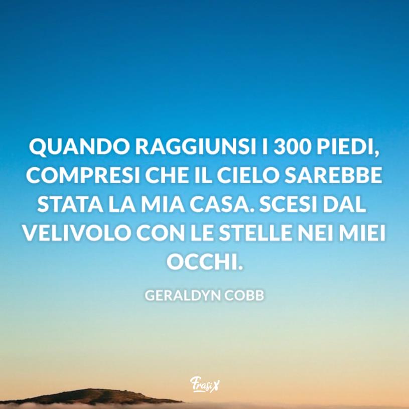 Frasi sul volo Cobb Cima di una montagna tra le nuvole