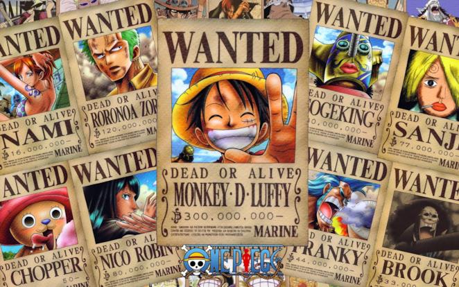Tutte Le Taglie Di One Piece
