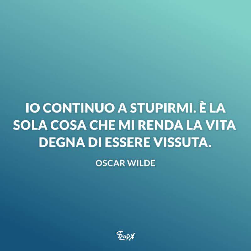 Frasi sullo stupore wilde Sfondo celeste