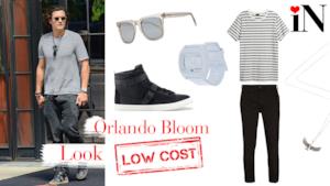 Il look low cost per avere uno stile casual come Orlando Bloom