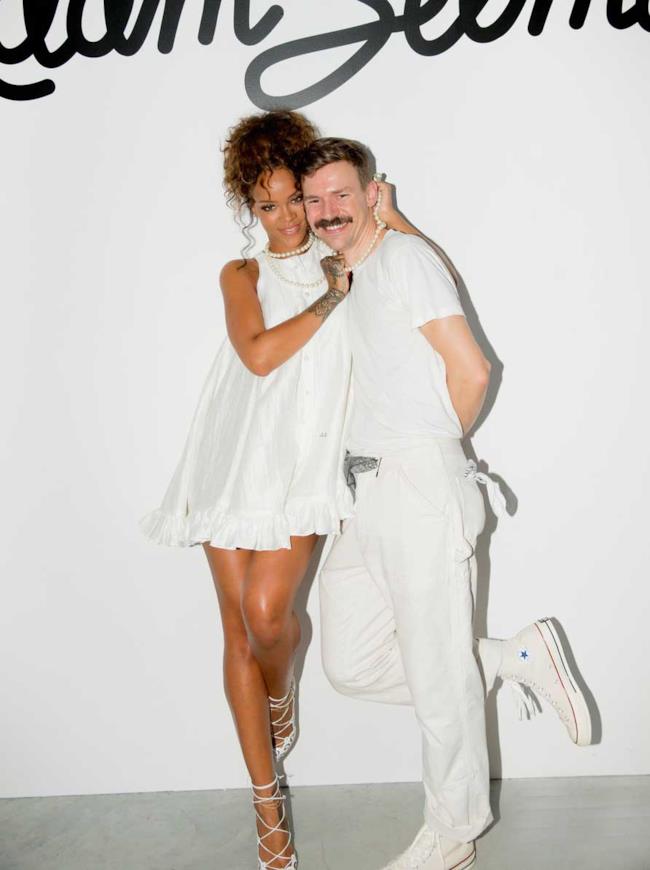 Rihanna Adam Selman Fashion Show 2014