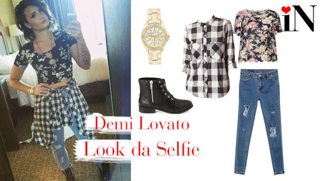 Il perfetto look da selfie come Demi Lovato L'outfit da selfie per essere come la cantante Demi Lovato