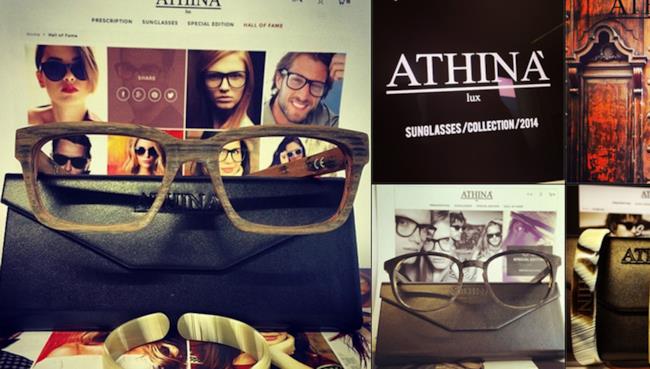 Athina' Lux sunglasses e eyewears Athina' Lux è il nuovo brand di occhiali da sole e da vista
