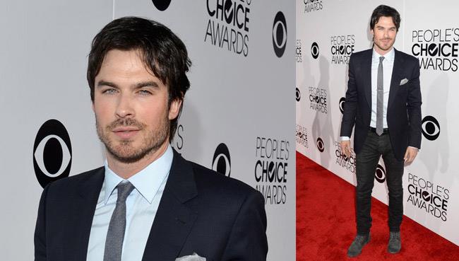 Ian Somerhalder sul red carpet dei People's Choice Awards