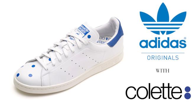 Colette per Adidas Originals personalizza il modello Stan Smith Le Stan Smith di Adidas Originals vengono personalizzate da Colette