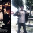 La t-shirt di Favino e Happiness per promuovere il nuovo film "Senza nessuna pietà"