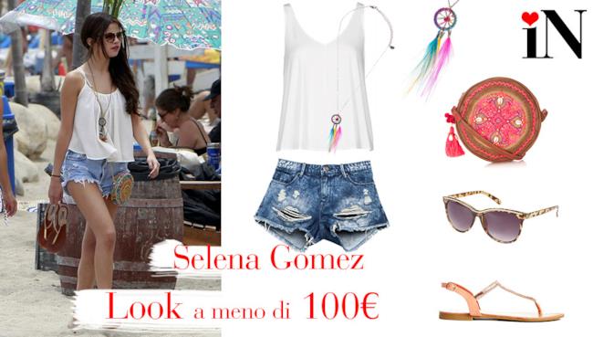 Avere un look low cost in stile Selena Gomez per l&#39;estate 2014