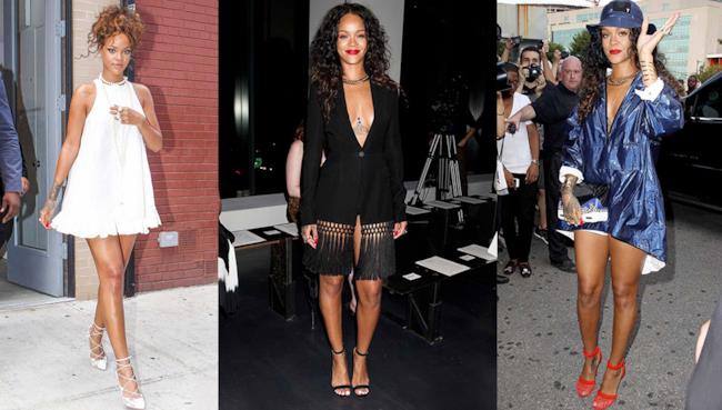 Rihanna alla Fashion Week di New York