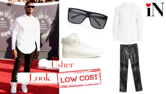 Il look low cost di Usher ai Video Music Awards 2014 L'outfit per avere un outfit comq quello di Usher ai VMAs 2014
