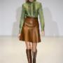 Milano Fashion Week 2014 Gucci propone tagli minimal ma con pelli pregiate