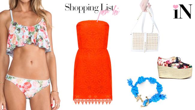 Shopping list per lei dei 5 capi top per l'estate 2014 I 5 capi top della settimana da aggiungere nella tua shopping list