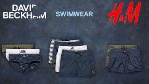 H&M e David Beckham: nuova collezione di costumi per l'estate 2014