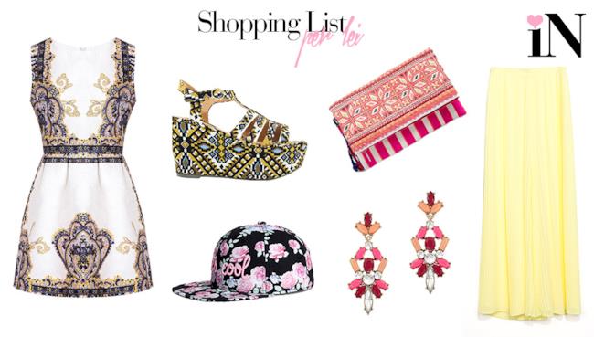 La shopping list per lei dei 6 capi top per l'estate 2014 Scopri i 6 capi top della settimana da aggiungere nella tua shopping list