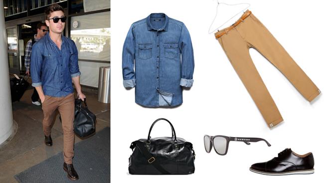 Zac Efron il look per l'estate 2014 con prezzi low cost L'outfit low cost alla Zac Efron style per illuminare la tua estate 2014