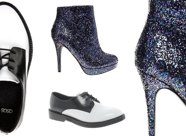 Francesina e scarpa Glitter un accoppiata vincente