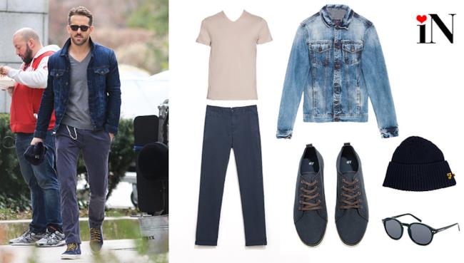 Look come l'attore Ryan Reynolds per l'estate 2014 Ryan Reynolds e il look perfetto per la summer 2014