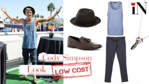 L'outfit casual per assomigliare a Cody Simpson, con prezzi low cost