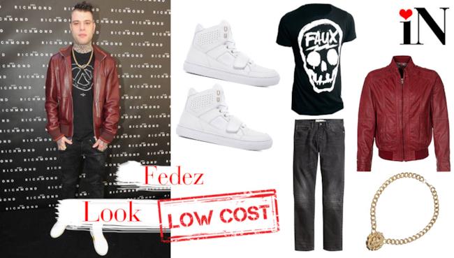 Il look low cost da sera per essere come il rapper Fedez L'outfit per assomigliare al cantante Fedez con capi low cost