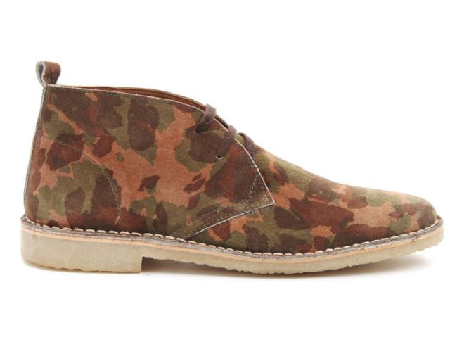 Shopping list della settimana: scarpe camouflage da uomo