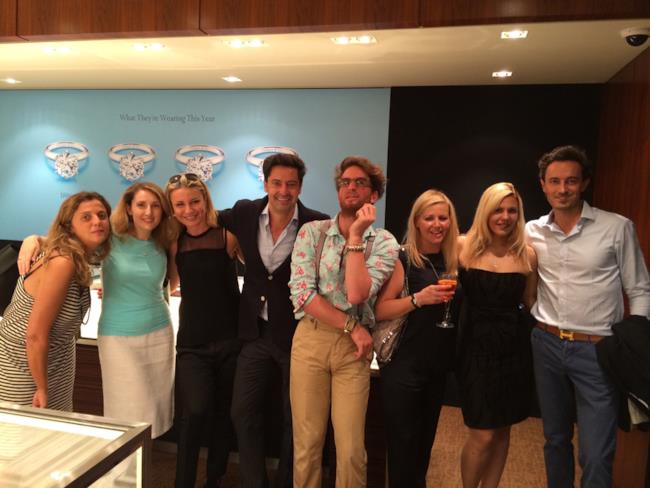 Il cocktail party di Tiffany & Co a Milano