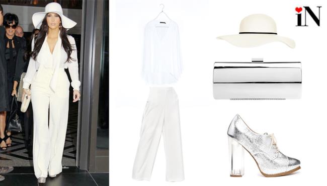 Kim Kardashian look 2014 per un estate davvero chic L'outfti dei Kim Kardashian per l'estate 2014