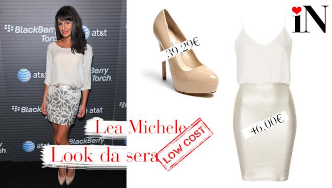 L'outfit per assomigliare a Lea Michele