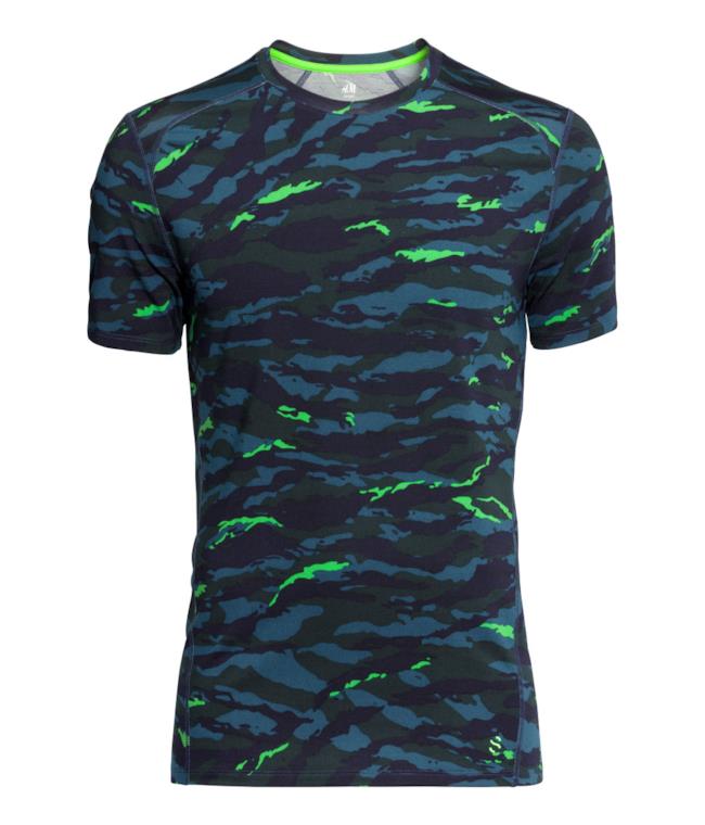 Per la shopping list della settimana una maglia sportiva in camouflage