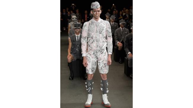 La collezione di Thom Browne per la primavera estate 2015, Paris Fashion Week