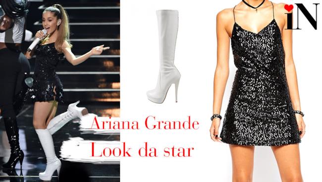 L&#39;outfit per essere una star come Ariana Grande