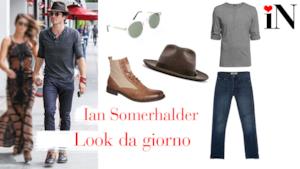 L'outfit da giorno di Ian Somerhalder