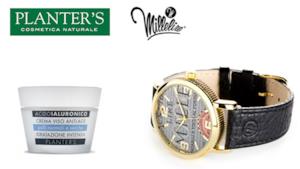 L'acido ialuronico di Planter's dall'azione anti-age e l'orologio Millelire per la tua estate 2014