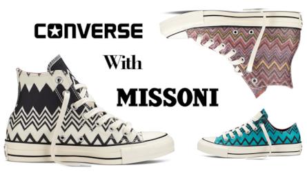 Converse per Missoni: la nuova collezione autunno-inverno 2014 | Insane  Inside