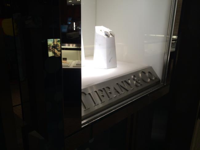 Evento Tiffany a Milano in via della Spiga