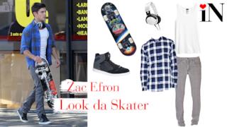 L'outfit di Zac Efron per il avere il giusto stile da skater