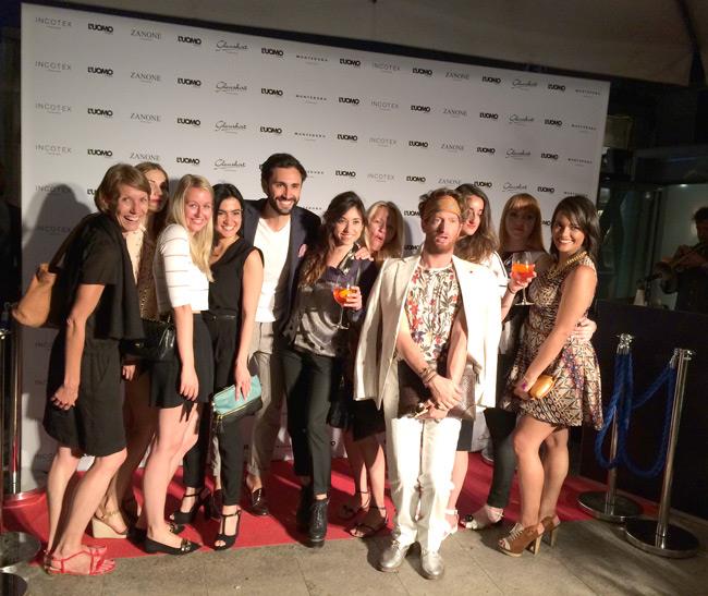 Durante la Fashion Week uomo vengono premiati all'evento i nuovi talenti del Vogue Talents