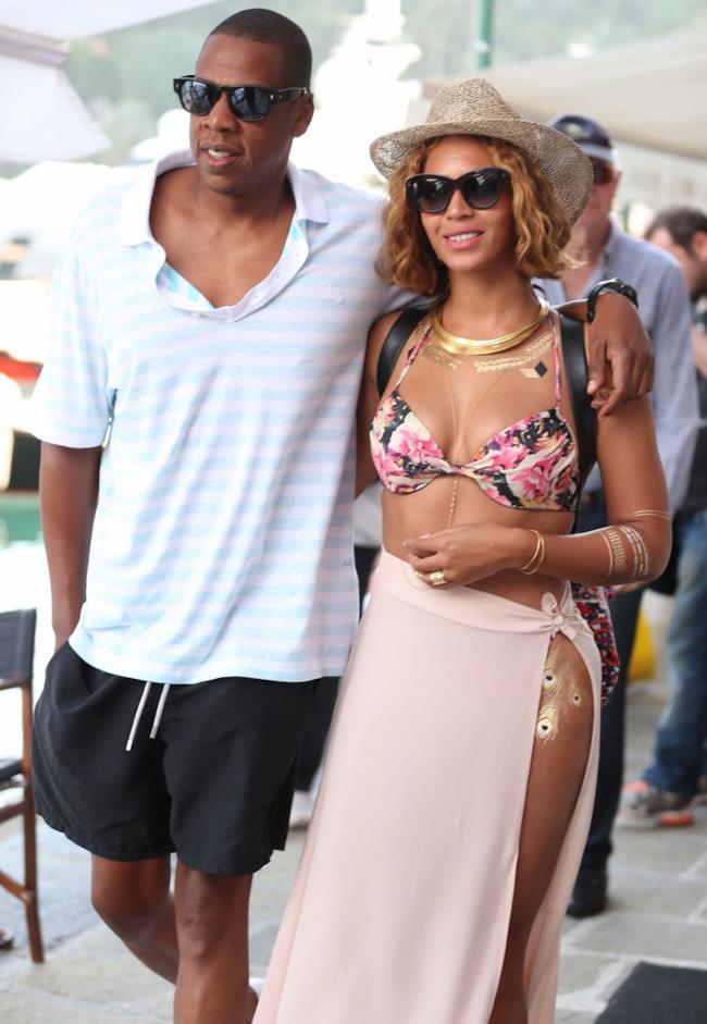 Beyonce e Jay Z a Portofino per un week romatico