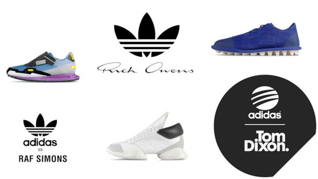 Raf Simons, Rick Owens e Tom Dixon per Adidas collezione primavera estate 2014