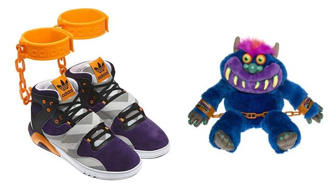 Le simpatiche scarpe-manette di Jeremy Scott