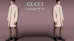 La nuova campagna per la fall winter collection uomo di Gucci
