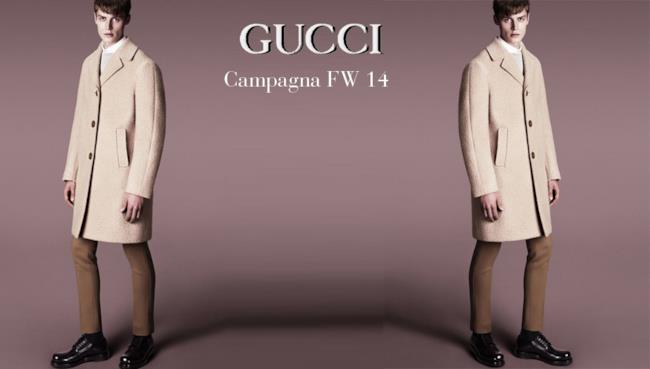 La nuova campagna per la fall winter collection uomo di Gucci