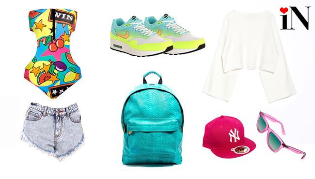 Look da spiaggia per l'estate 2014 in stile anni '80