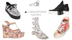 Per i saldi 2014 non perderti i modelli più belli di scarpe su LUISAVIAROMA