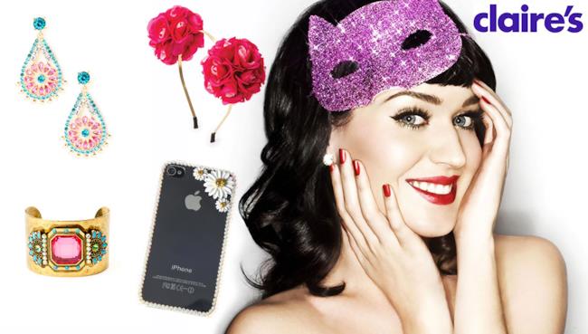 La nuova collezione Prism di bijoux di Katy Perry in collaborazione con Claire's Prism è la nuova linea di gioielli creata da Katy Perry con Claire's