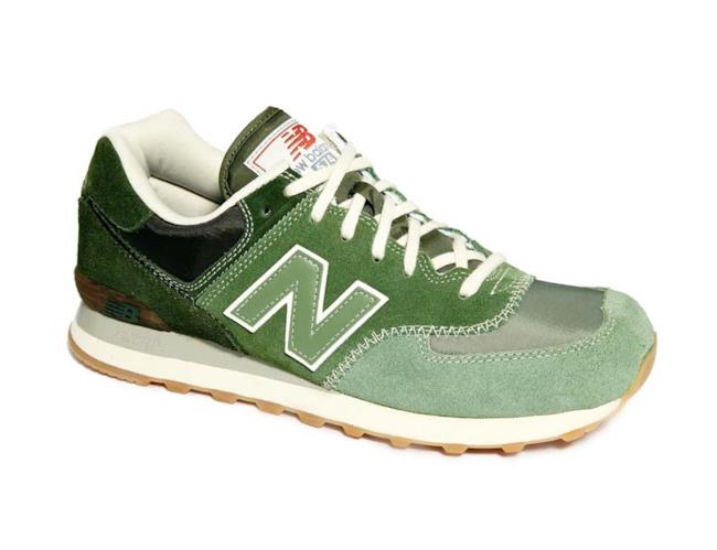 Scarpa New Balance 574 verde per l'estate 2014