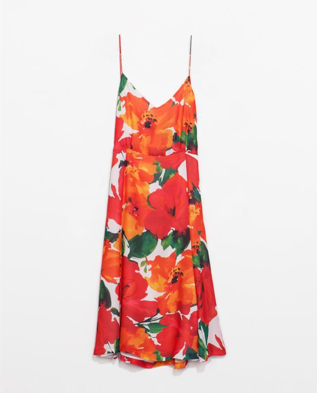 Abito perfetto per la summer di Zara scontato per i saldi estivi 2014