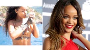 Rihanna fotografata da Melissa Forde in bikini mentre fuma uno spinello