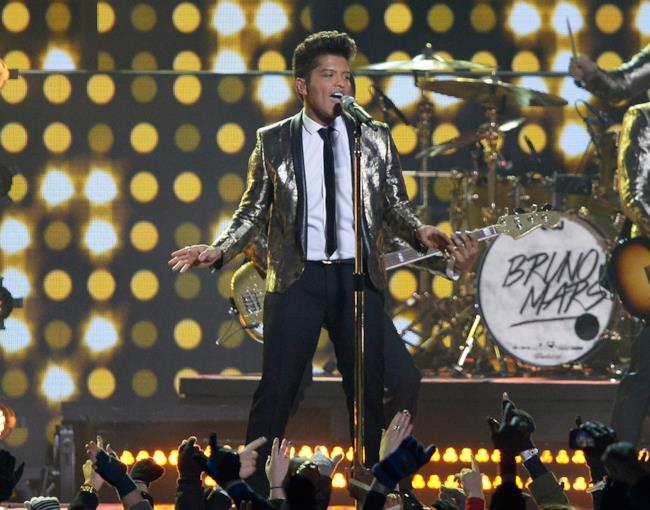 Bruno Mars al Super Bowl 2014