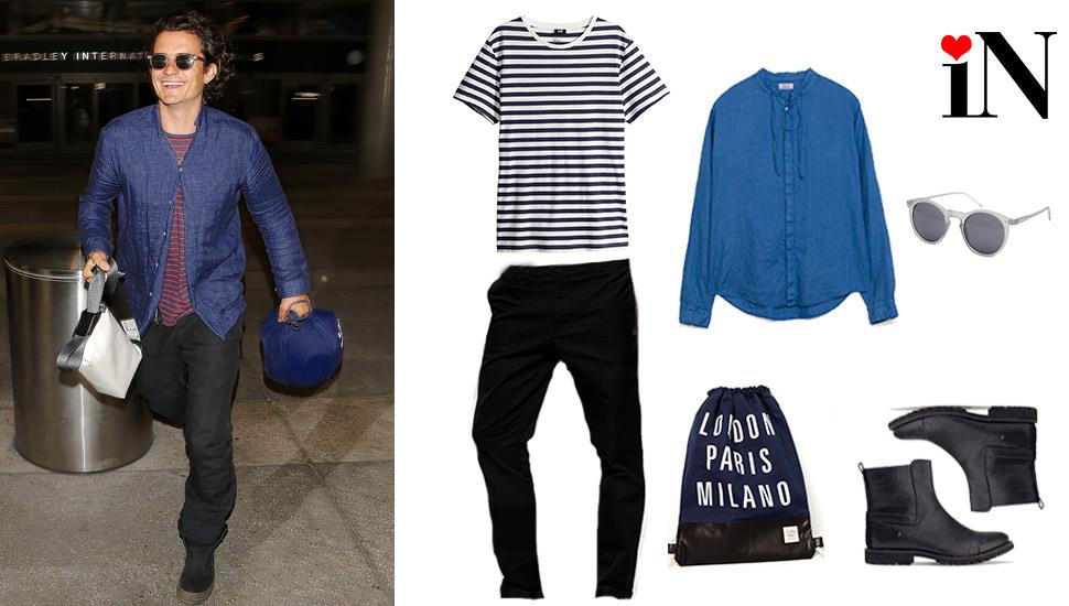 L'outfit ispirato ad Orlando Bloom per la summer 2014