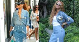 Glui outfit denim di Rihanna e Beyoncé